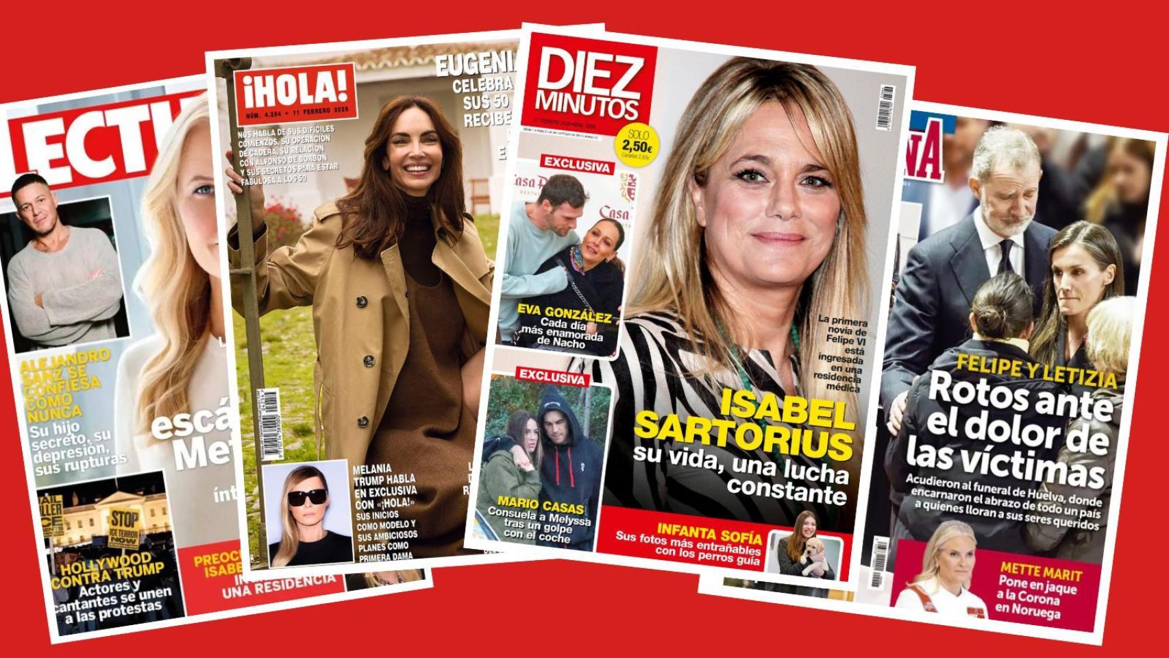 Portadas de revistas.