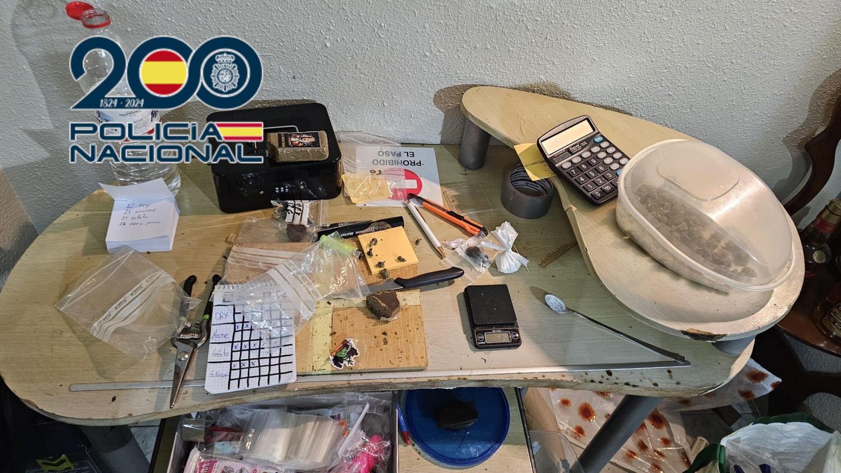 Los efectos intervenidos.