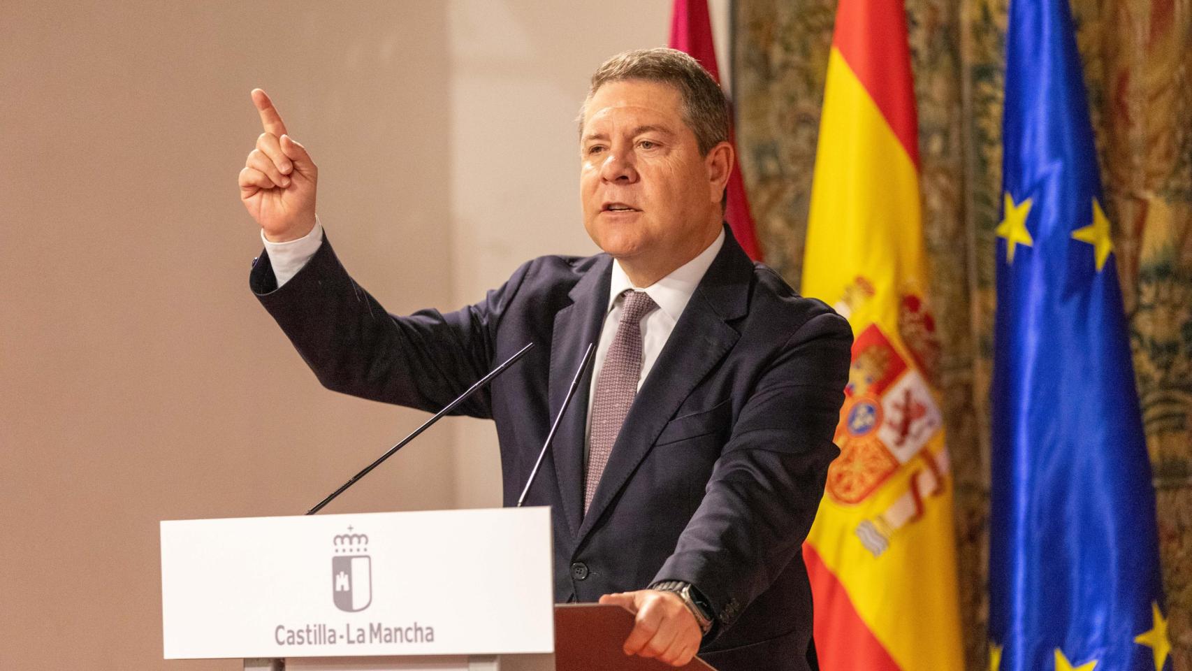 El presidente de Castilla-La Mancha, Emiliano Garcia-Page.