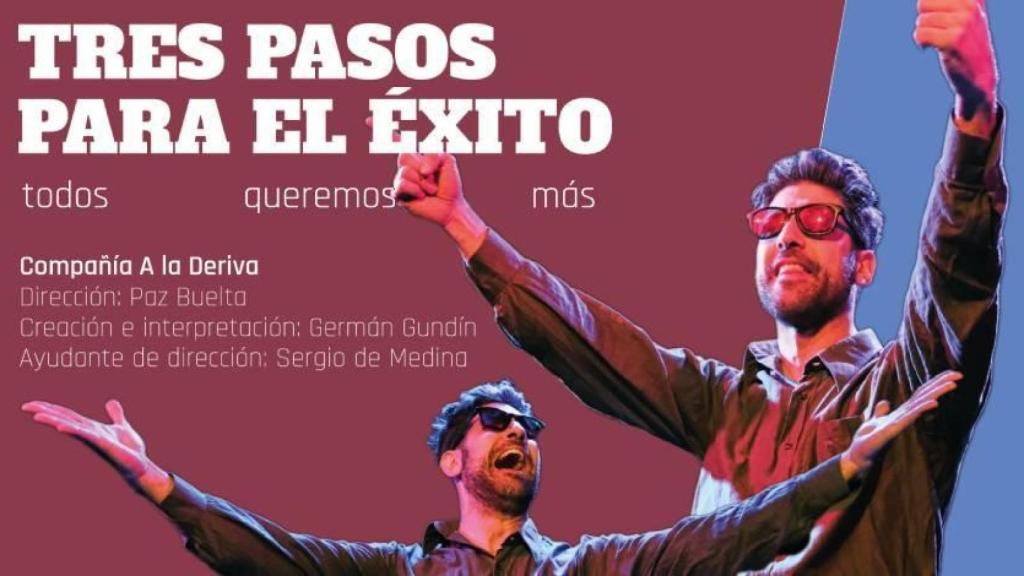Cartel del espectáculo 'Tres pasos para el éxito'