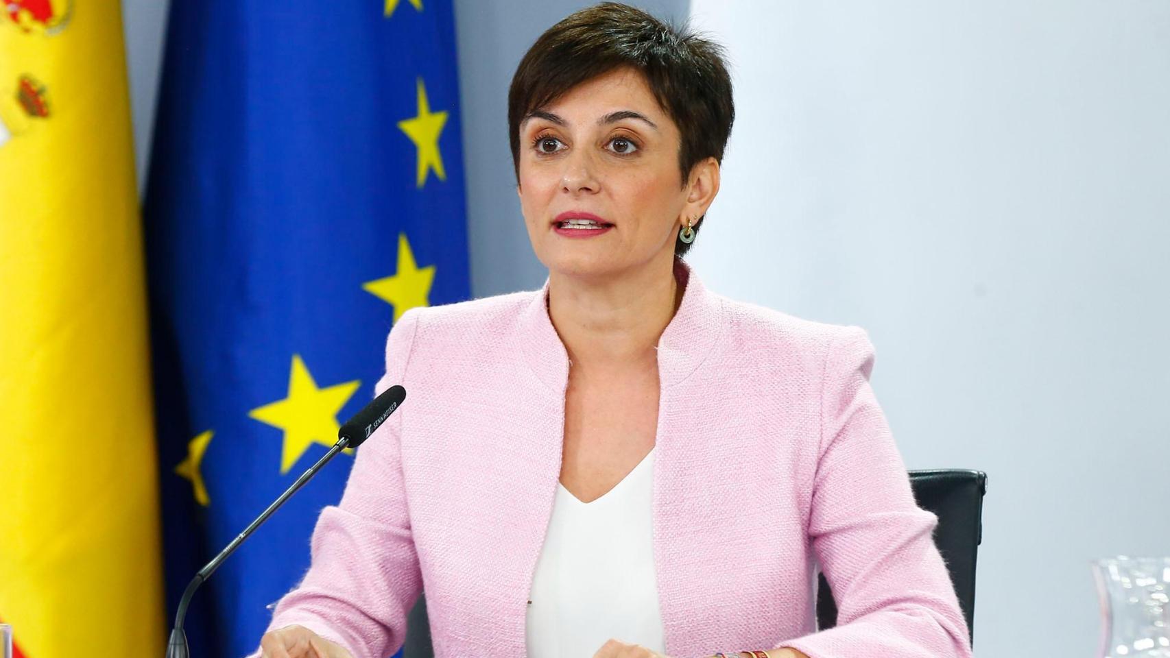 Isabel Rodríguez, ministra de Vivienda y Agenda Urbana.