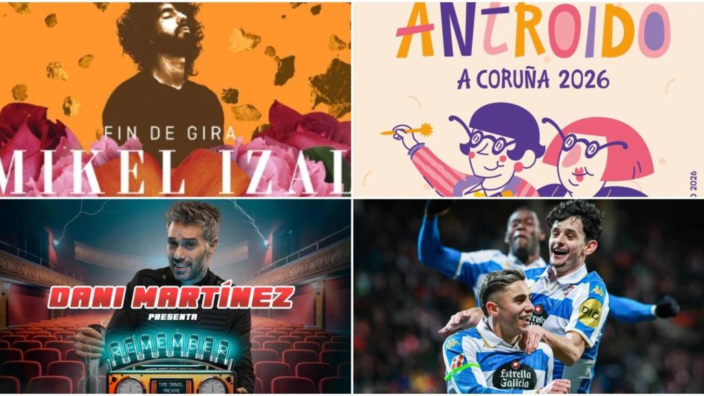 Estos son todos los planes que puedes hacer el primer fin de semana de febrero en A Coruña