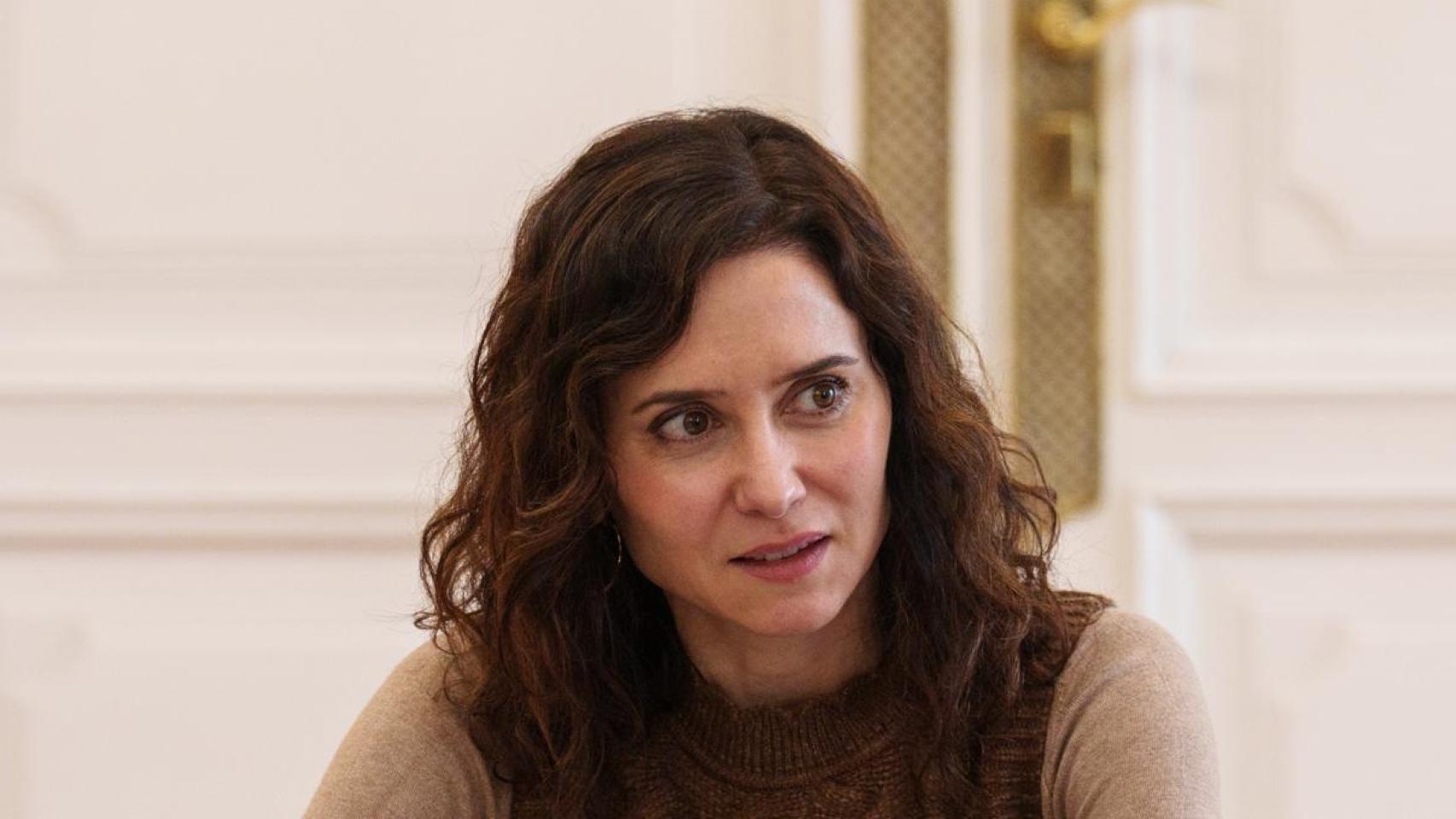 Isabel Díaz Ayuso durante un acto.