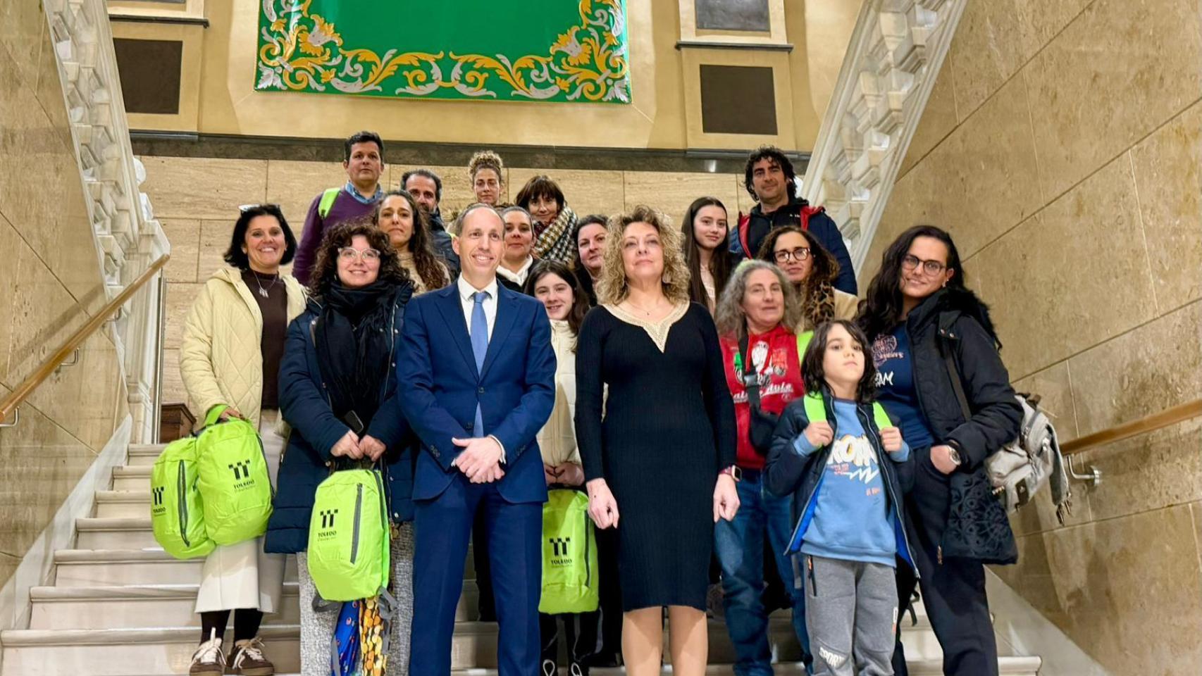 El vicepresidente se ha reunido con las familias que participarán en la actividad.