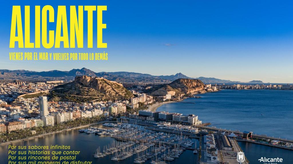 Campaña promocinal del Ayuntamiento de Alicante.