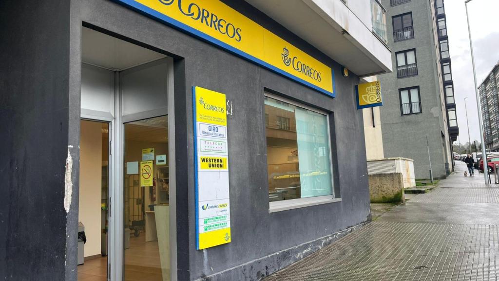Oficina de Correos de Novo Mesoiro, en A Coruña