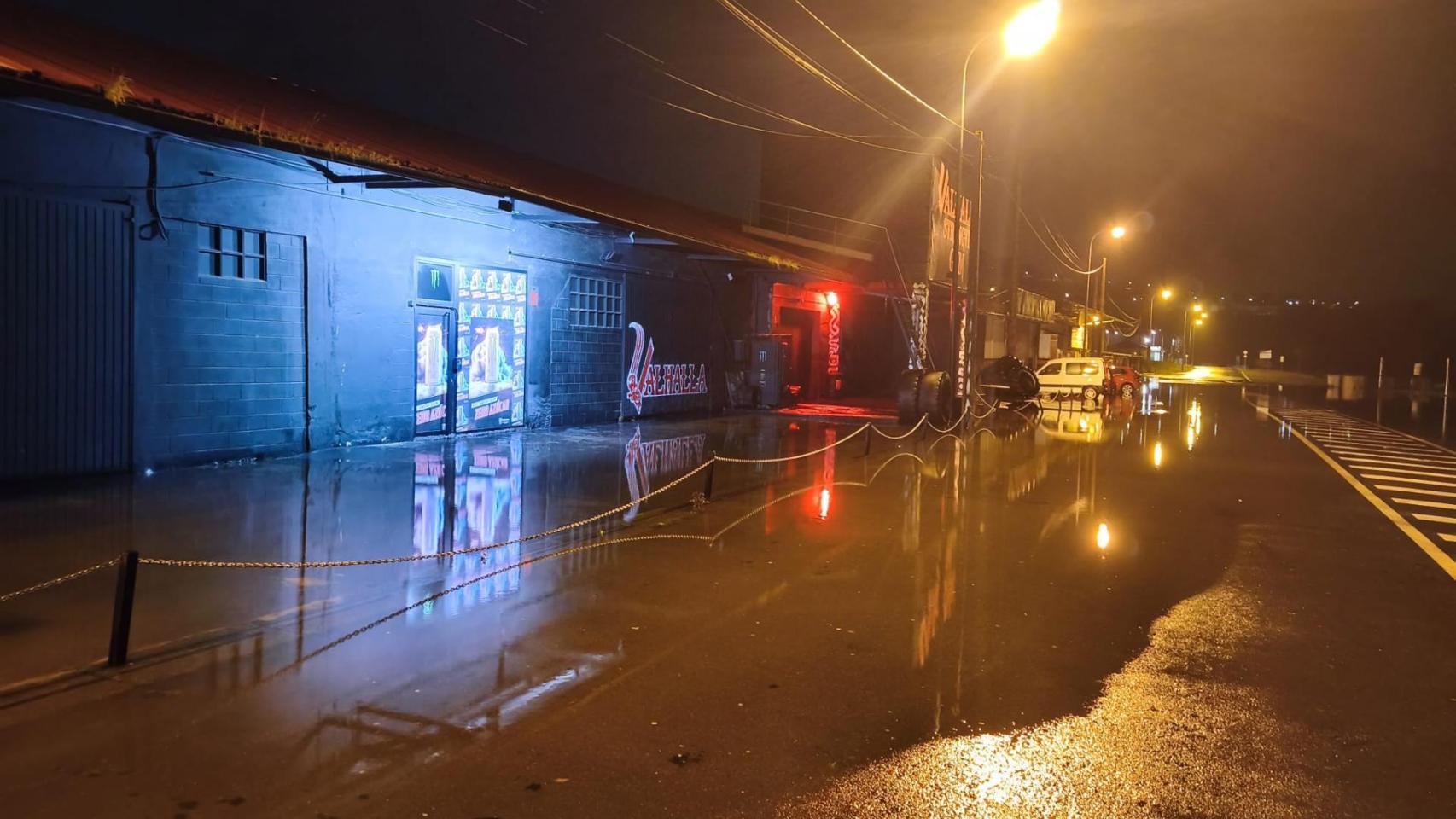 Inundaciones en Betanzos.