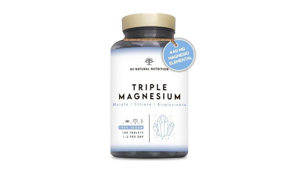 suplemento de triple magnesio N2 Natural Nutrition
