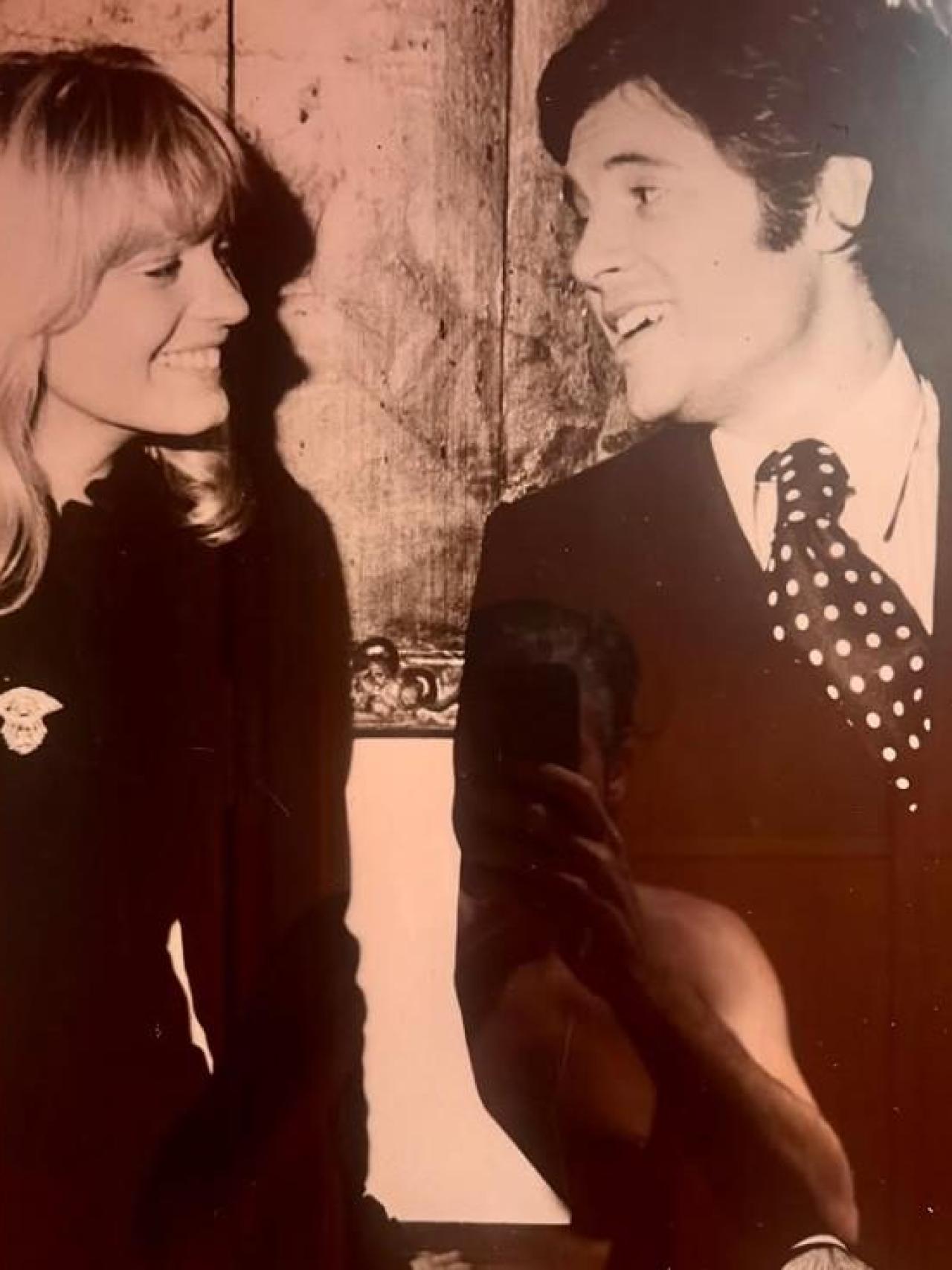 Los padres de Olivia y Francisco, en una imagen antigua.