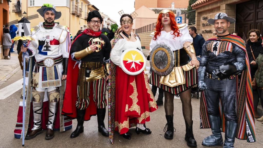 Imagen del sábado del carnaval de 2025 en Herencia.