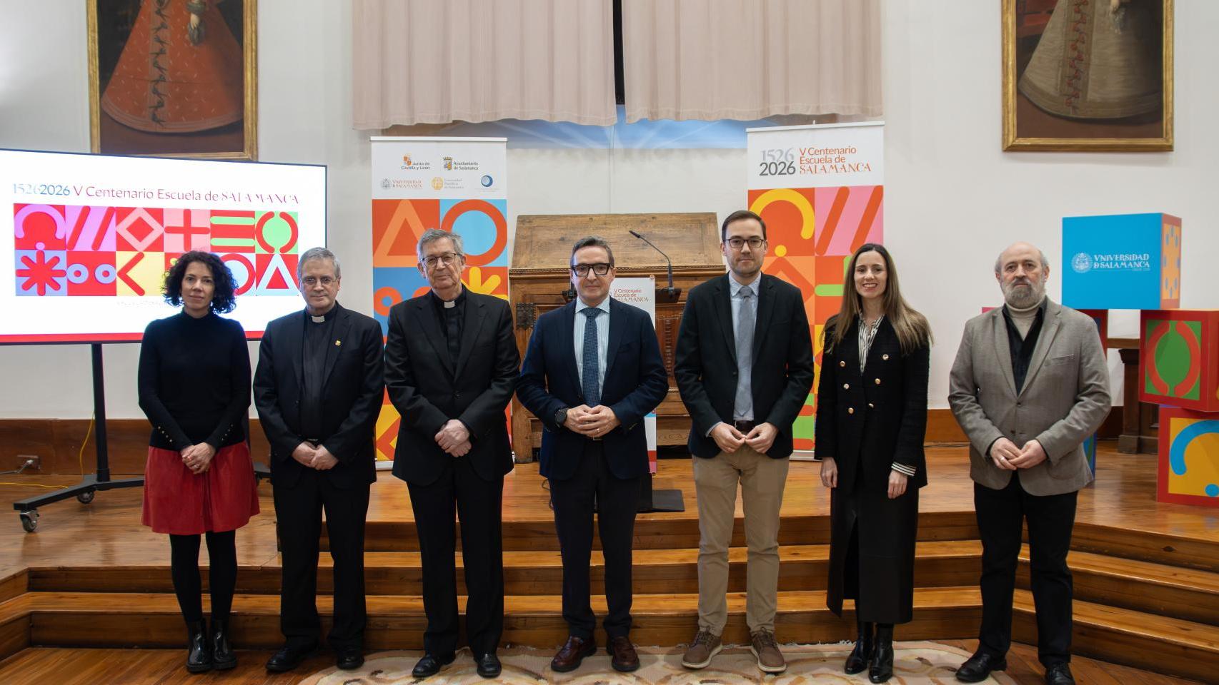 Presentación del V Centenario de la Escuela de Salamanca
