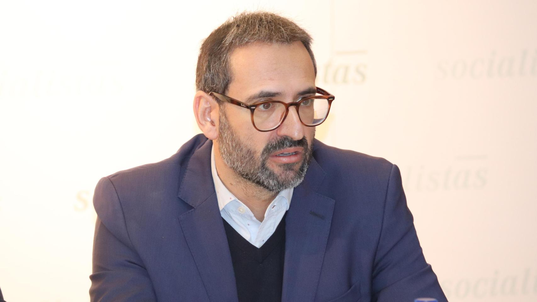 Sergio Gutiérrez, secretario de Organización del PSOE de Castilla-La Mancha. Foto: PSOE.