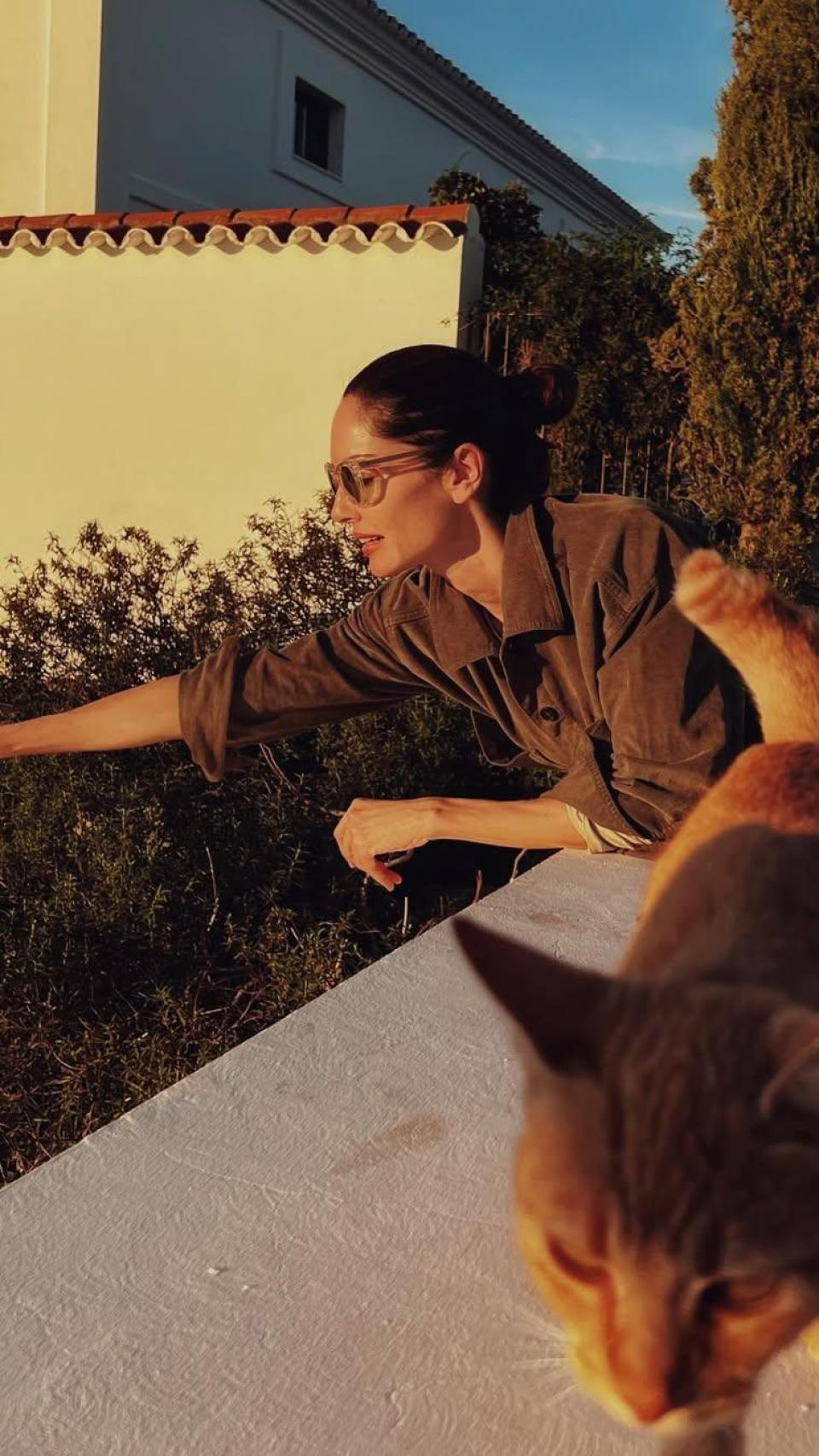 Eugenia Silva, en una imagen de sus redes sociales.