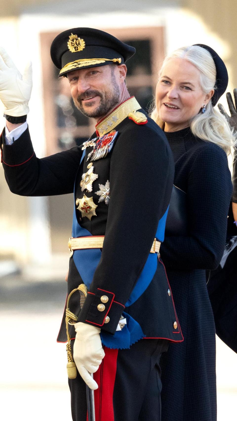 Haakon y Mette-Marit, en una fotografía en Oslo, en 2024.