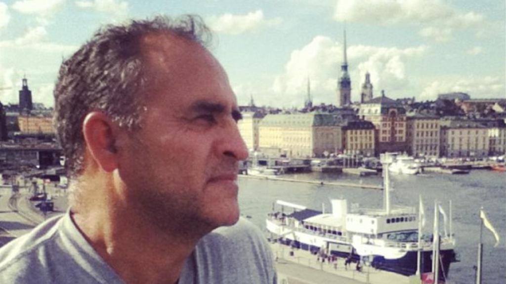 Daniel Amar Siad, en una imagen difundida por él en redes sociales en la ciudad de Estocolmo (Suecia).