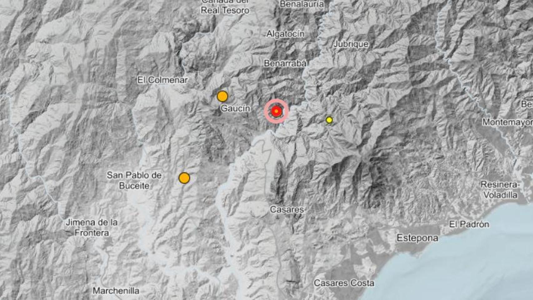 Zona de los tres terremotos.