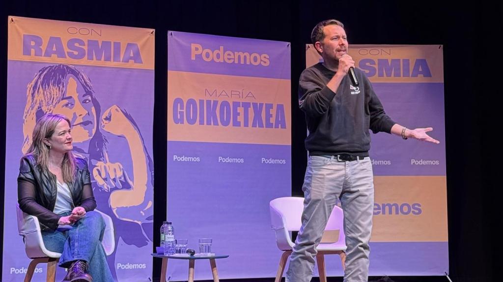 Pablo Iglesias en Zaragoza.