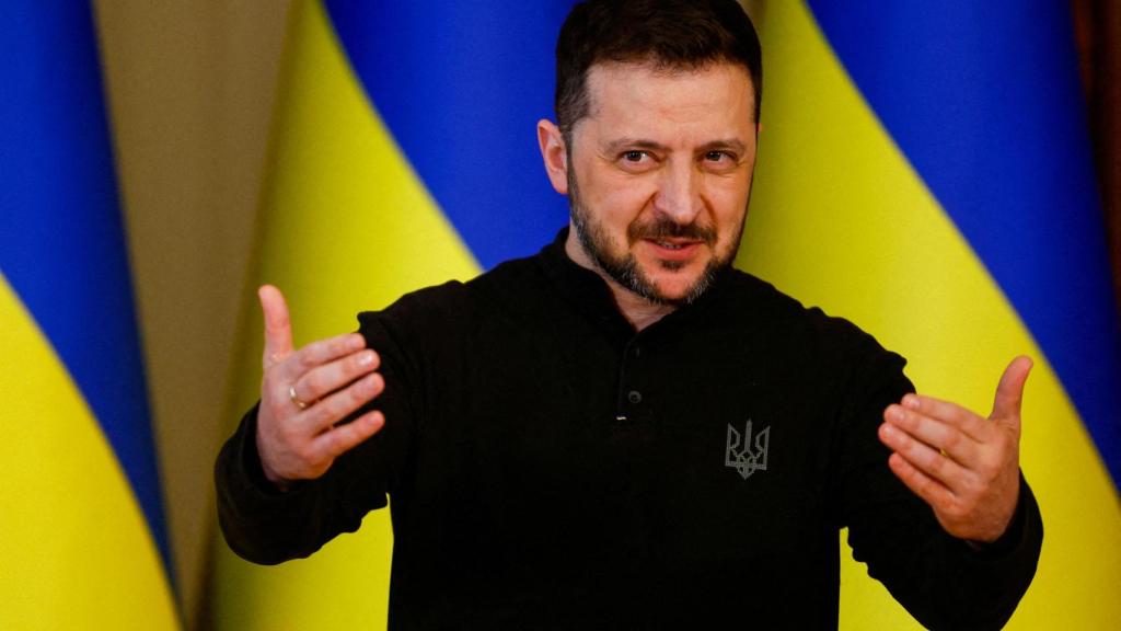 El presidente ucraniano Volodímir Zelenski.