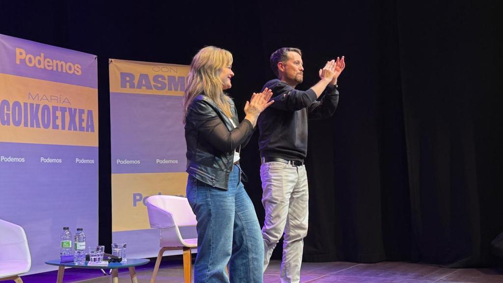 Pablo Iglesias y María Goikoetxea.