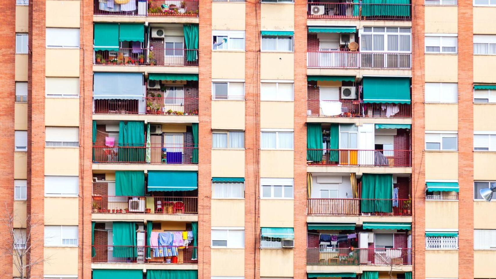 Fachada de un edificio.