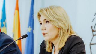 Susana Camarero, tras un pleno del Consell. Roberto Plaza / EP