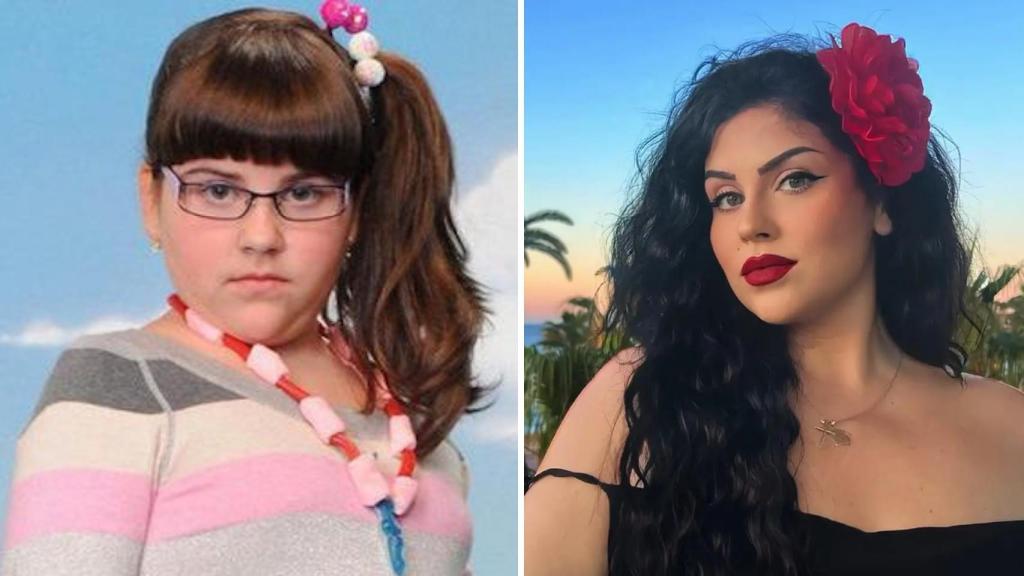 Pasado y presente de Sanseveria Lazar, Aidita en la serie 'Aída' en un montaje de BLUPER.