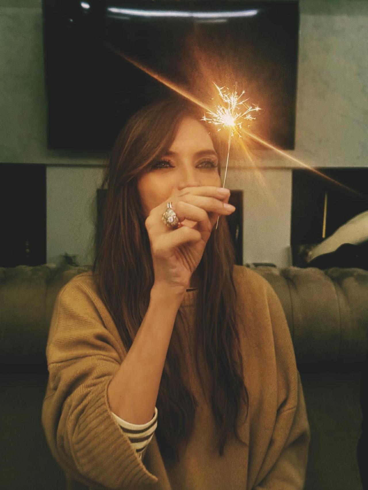 La imagen con la que Sara Carbonero abre su álbum de fotos.