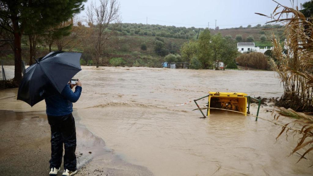 El paso de la borrasca Leonardo por Ronda, en fotos