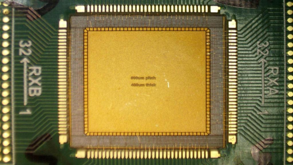 El sensor de ultrasonido portátil para detectar el cáncer de mama.