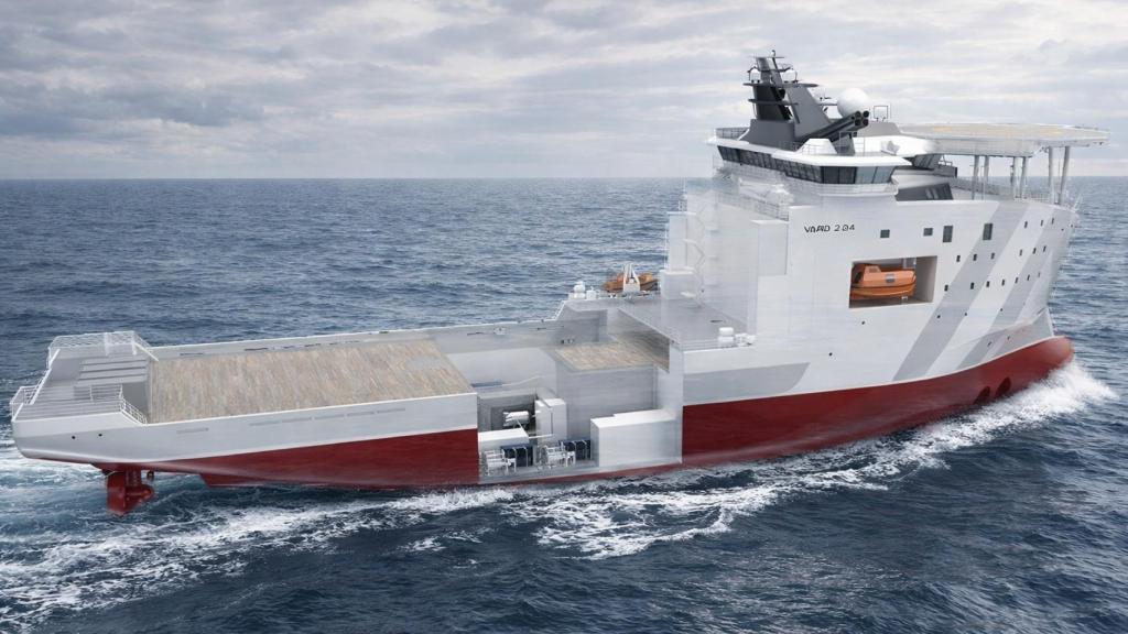 El prototipo de barco con propulsión nuclear propuesto por Vard