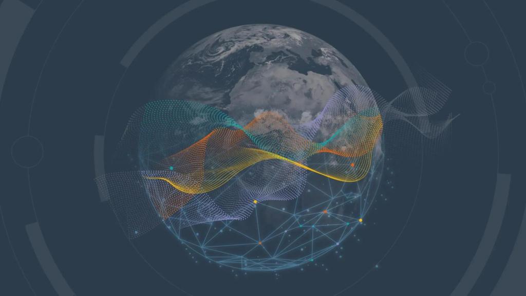 Ilustración del gemelo digital creado por la UE