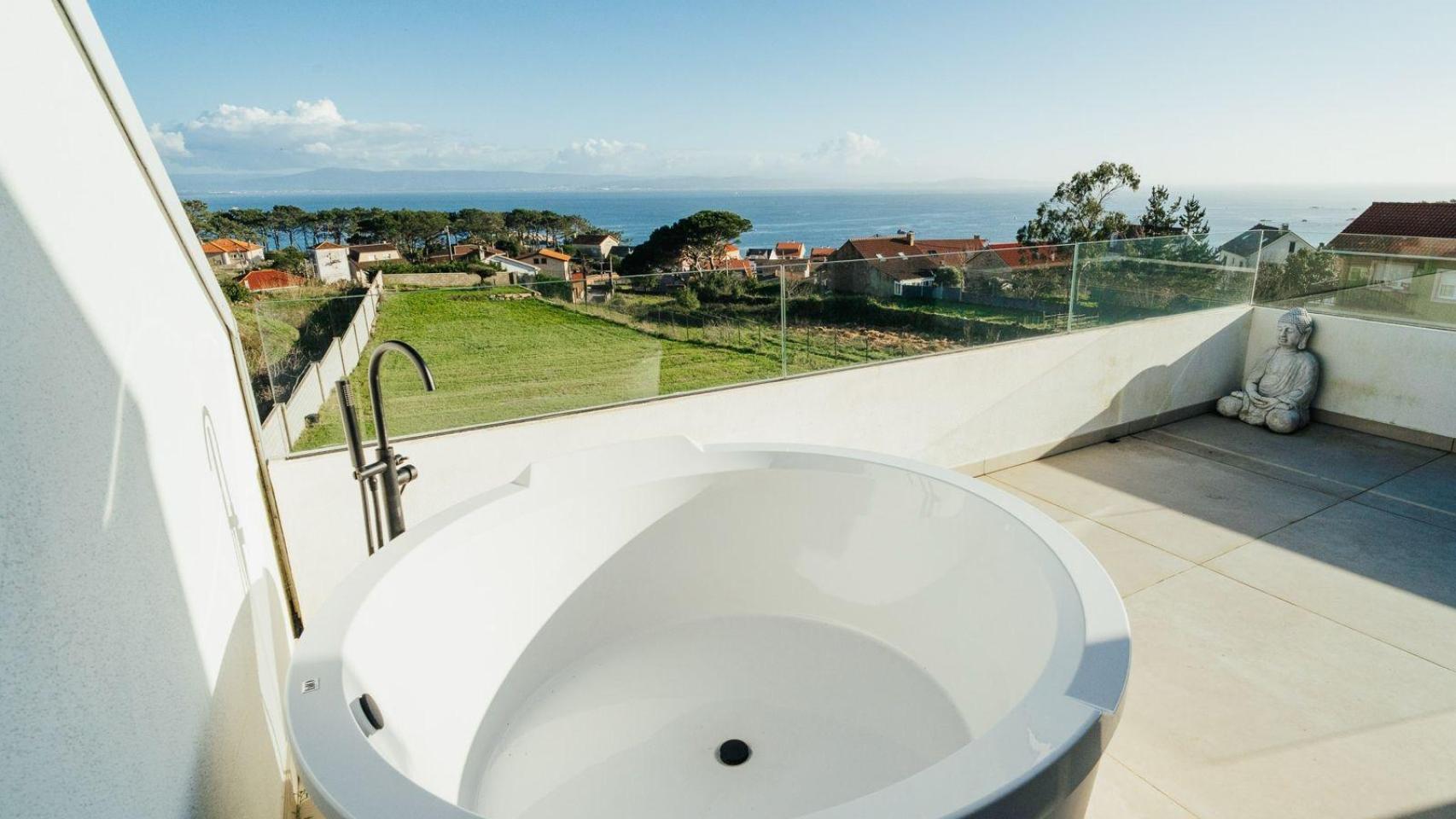 Vistas desde la terraza de la propiedad.