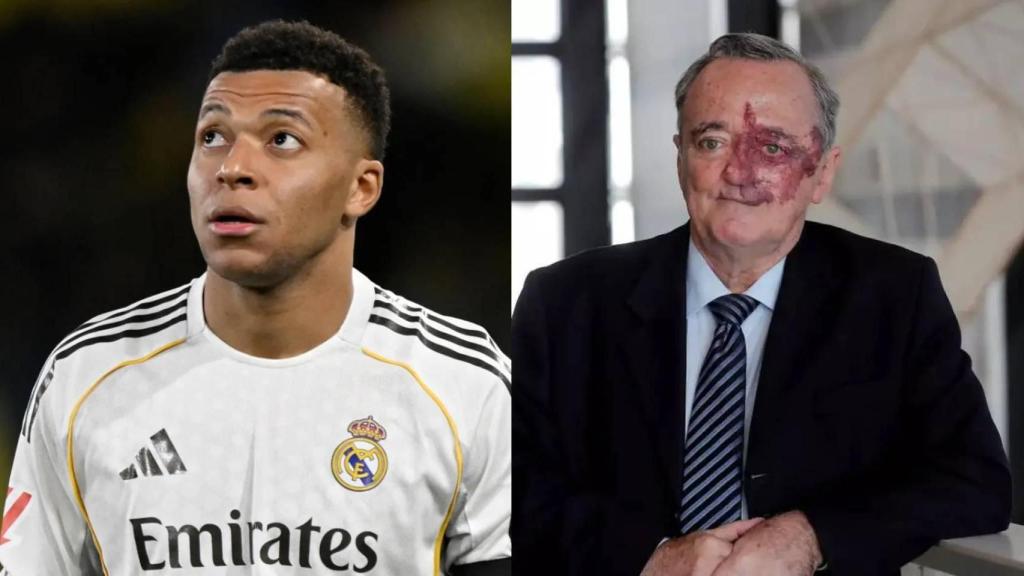 El futbolista Kylian Mbappé y el oncólogo Mariano Barbacid.