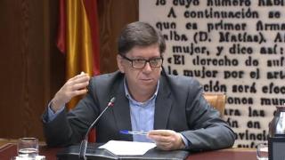 El exasesor de Moncloa Paco Salazar, este jueves durante su comparecencia en la comisión del 'caso Koldo' en el Senado.