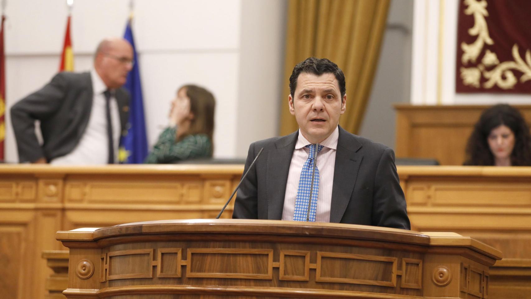 Luis Blázquez, diputado de Vox en las Cortes de Castilla-La Mancha.