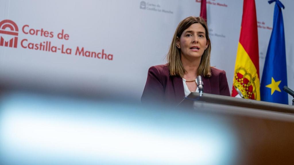 Carolina Agudo, secretaria general del PP de Castilla-La Mancha, en una imagen de archivo.