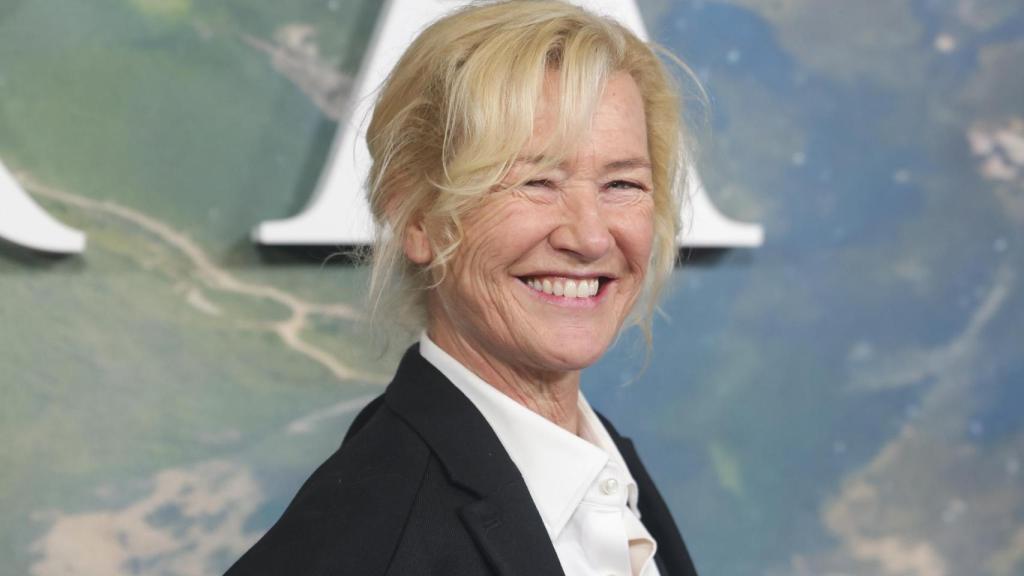 Ana Duato en la presentación de la nueva película de su hijo.