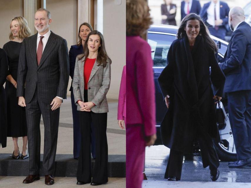 La Reina, en fotografías este 5 de febrero en Madrid.