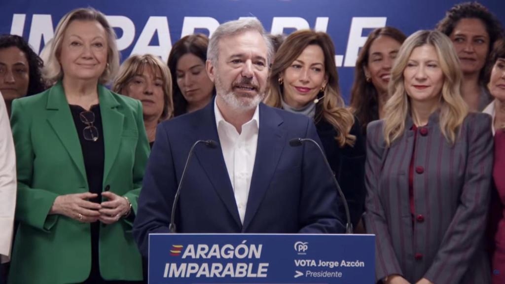 Azcón, en un acto con las mujeres del PP de Aragón