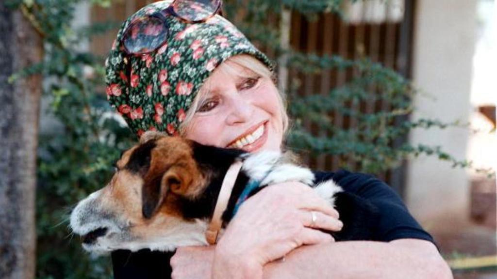 La actriz era amante de los animales.