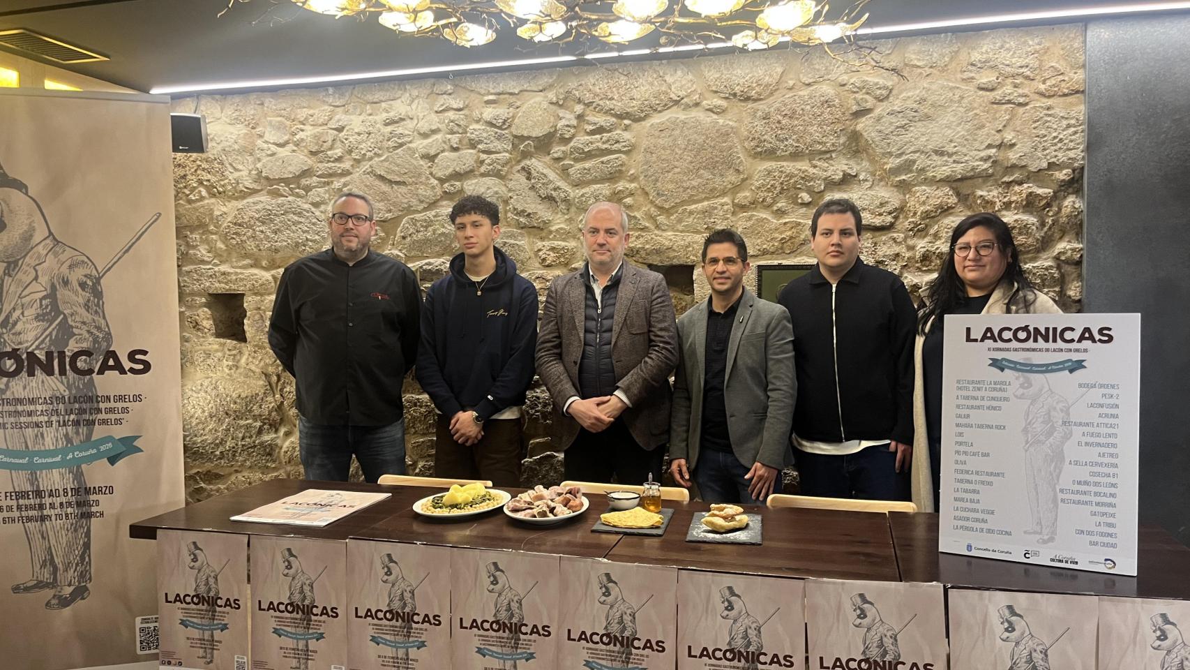 Instante de la presentación.