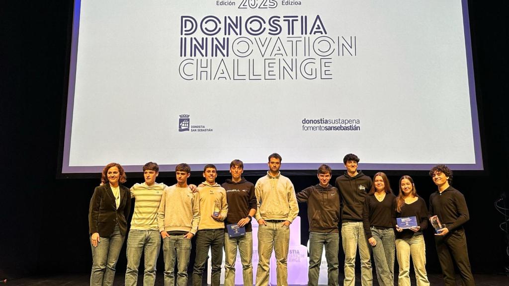 Foto de los premiados.