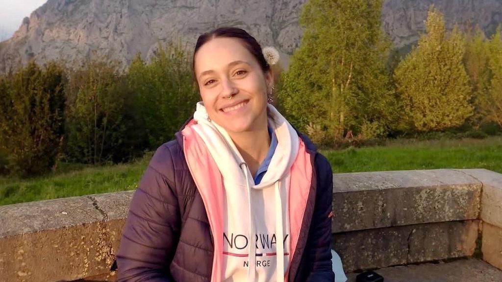 Sandra en una fotografía de sus redes sociales.