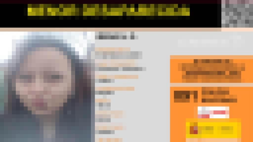 Imagen pixelada de la menor.