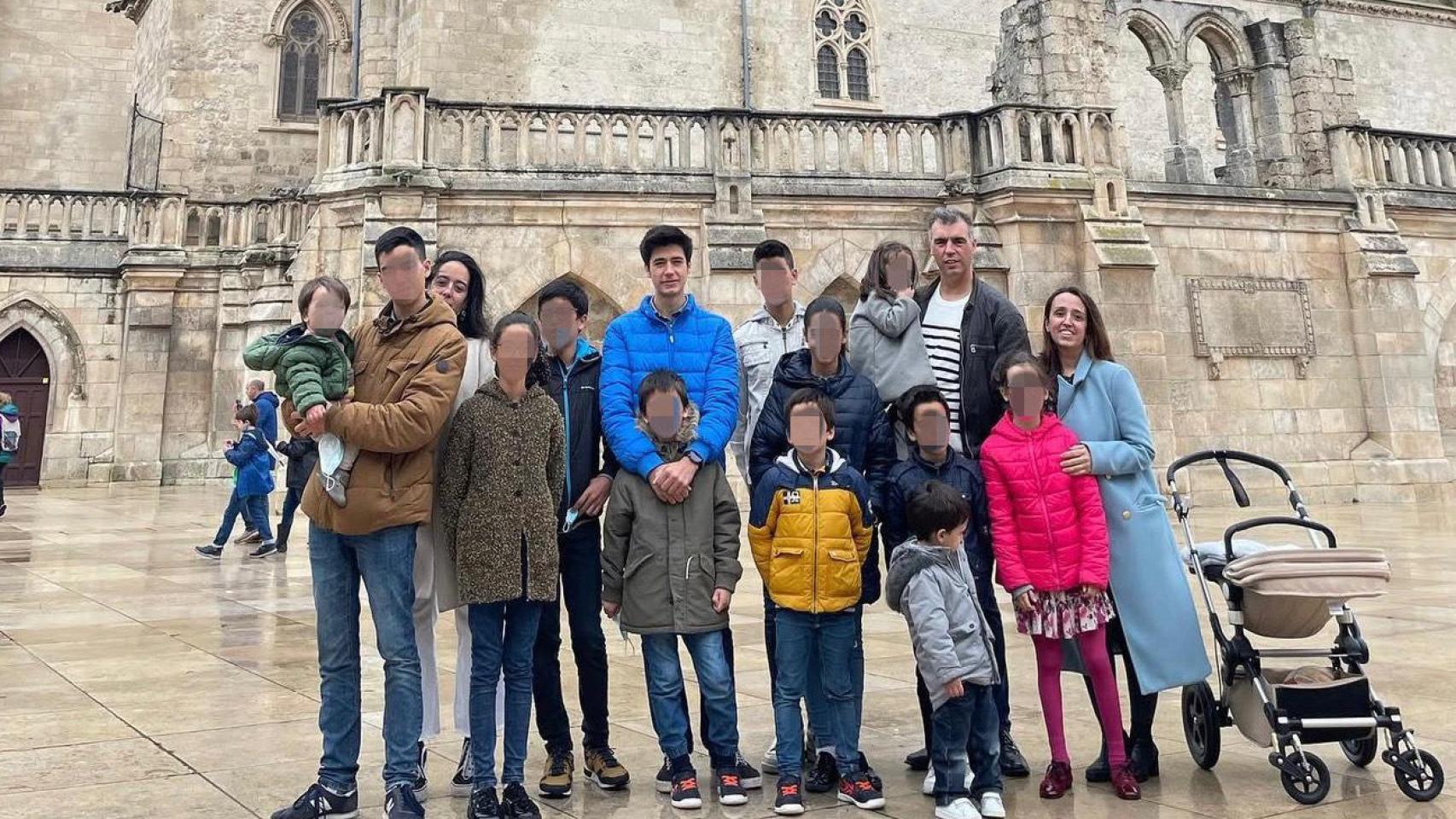 La familia Peinador Morquecho.