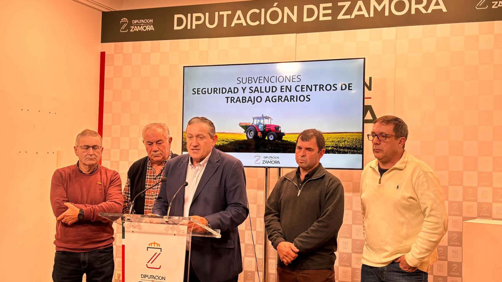 La Diputación de Zamora pone 662.000 euros sobre la mesa para hacer más seguras las explotaciones agrarias de los pueblos
