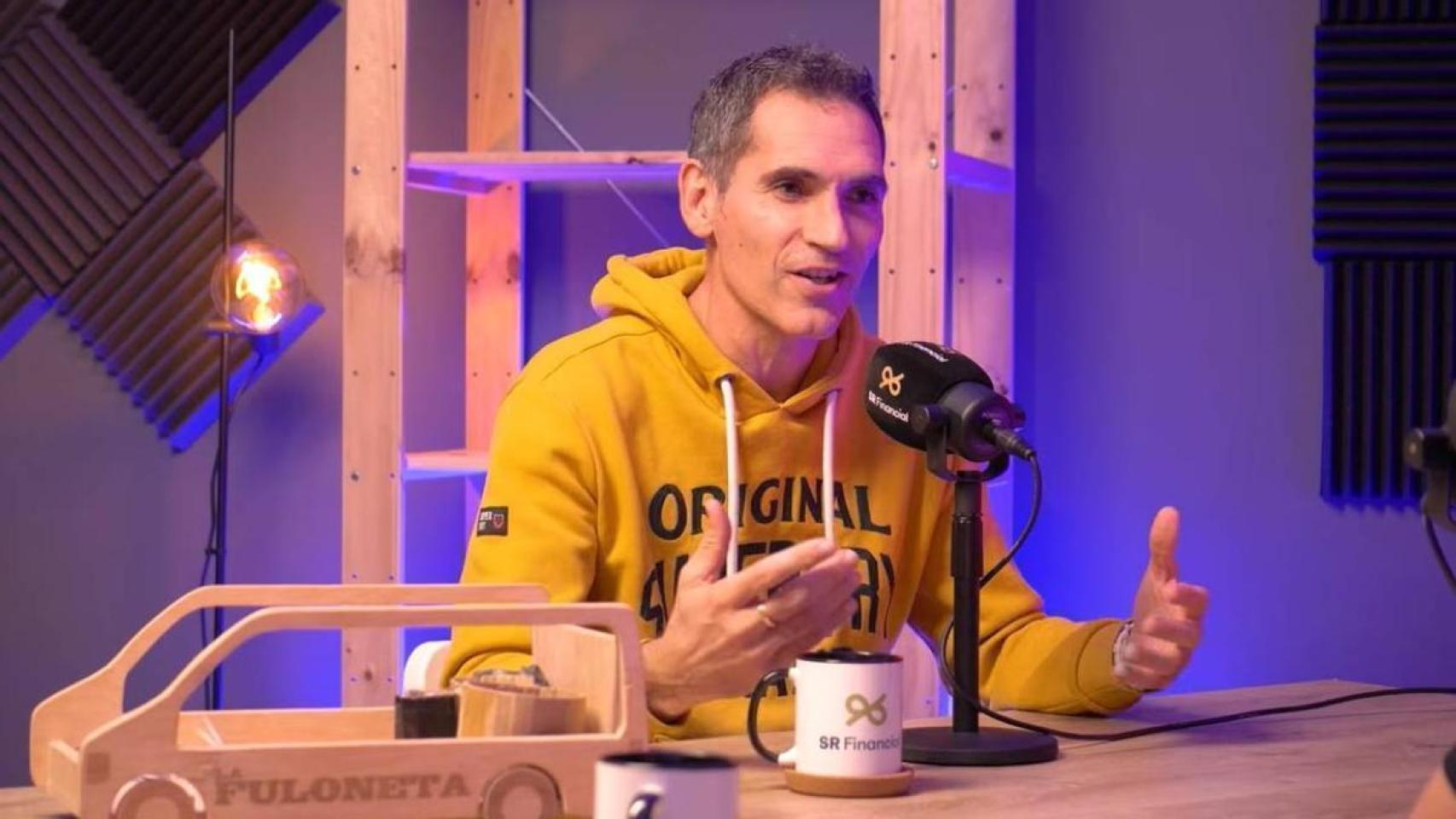 Josetxo Romero, durante su entrevista en el podcast Los Fulanos.