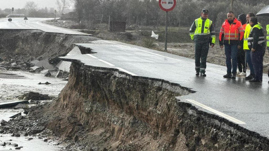 Los estragos de la borrasca Leonardo