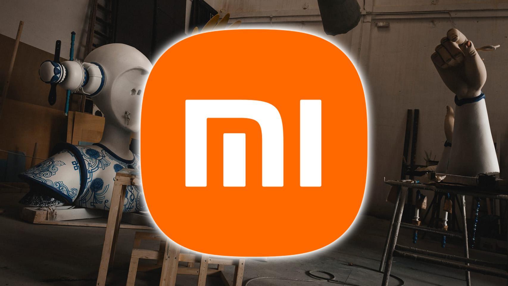 Fotomontaje con el logo de Xiaomi y una fotografía tomada por Xiaomi.