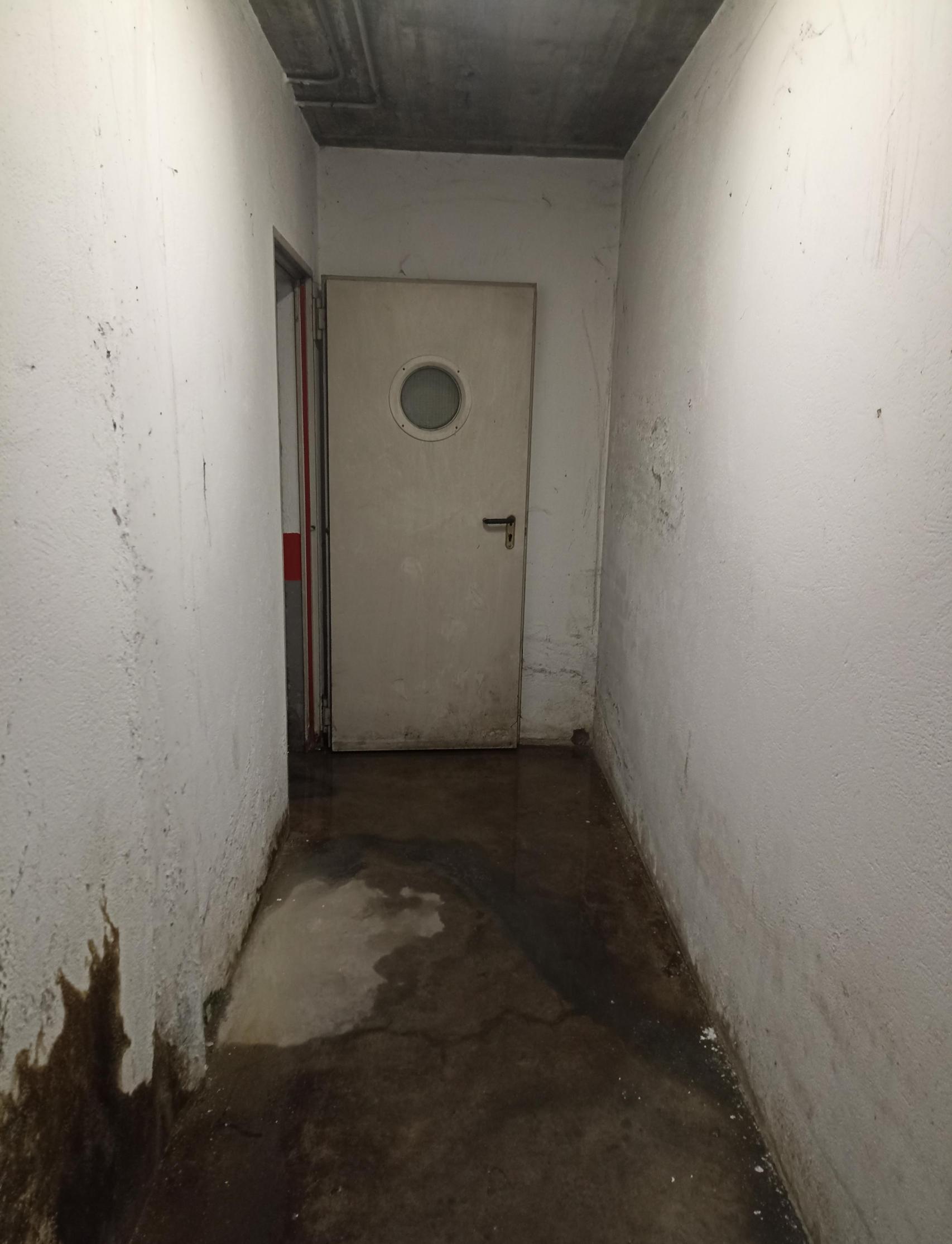 Estado del parking en días de lluvia